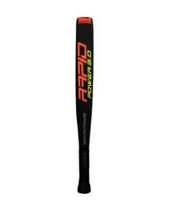 DUNLOP RAPID POWER 3.0 - Racchetta da padel in grafite nera con inserti colorati