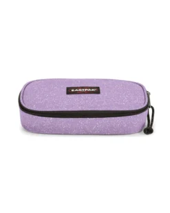 EASTPACK - ASTUCCIO OVAL SINGLE VIOLA GLITTERATO,  EK000717_B0V1