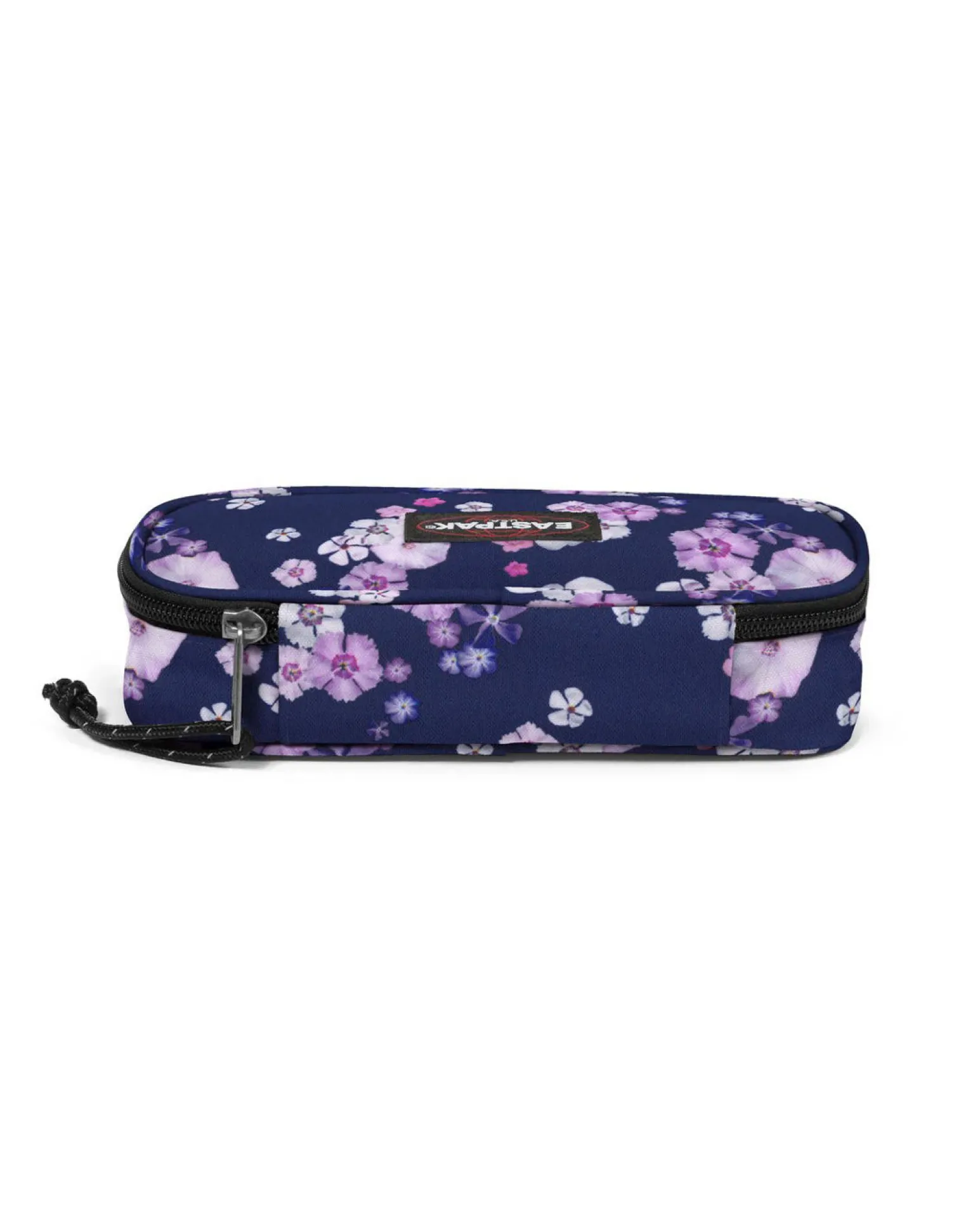 EASTPACK - ASTUCCIO OVAL SINGLE BLU A FIORI, EK000717_C0W1