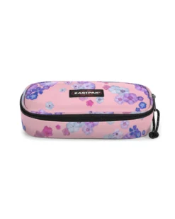 EASTPACK - ASTUCCIO OVAL SINGLE ROSA A FIORI, EK000717_C0X1