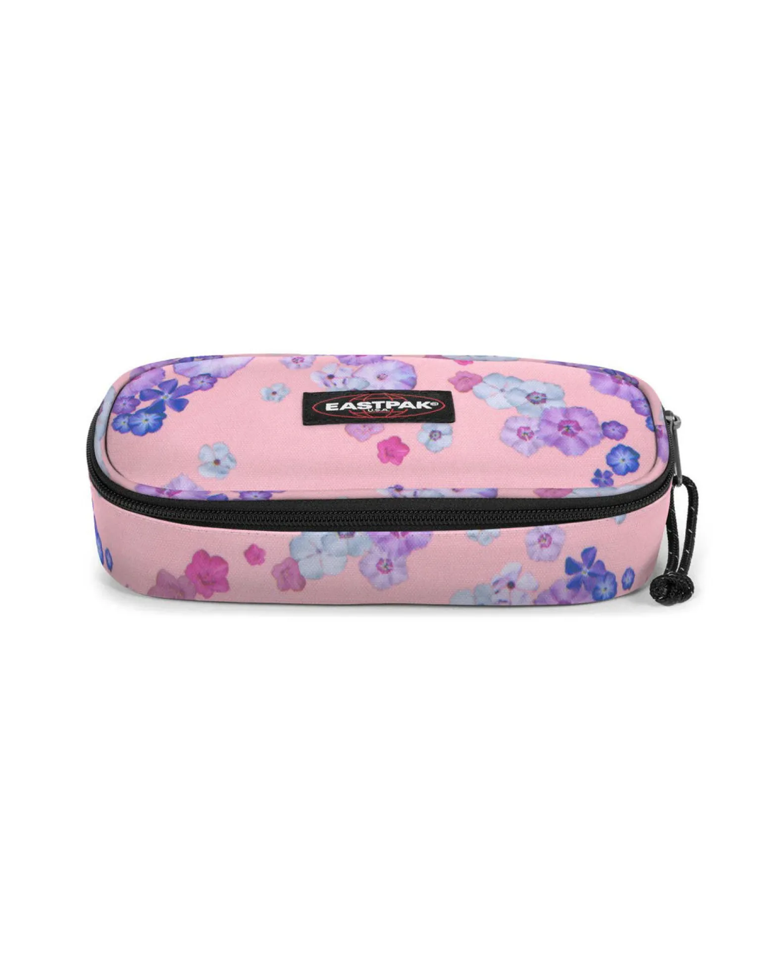 EASTPACK - ASTUCCIO OVAL SINGLE ROSA A FIORI, EK000717_C0X1