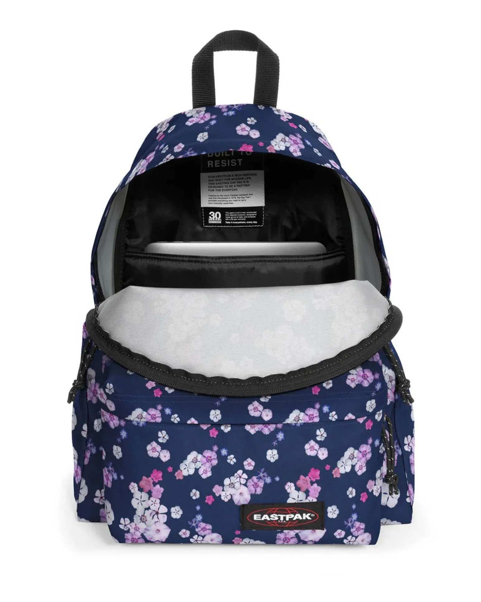 EASTPACK - ZAINO DAY PAK'R BLU A FIORI, EK0A5BG4_C0W1