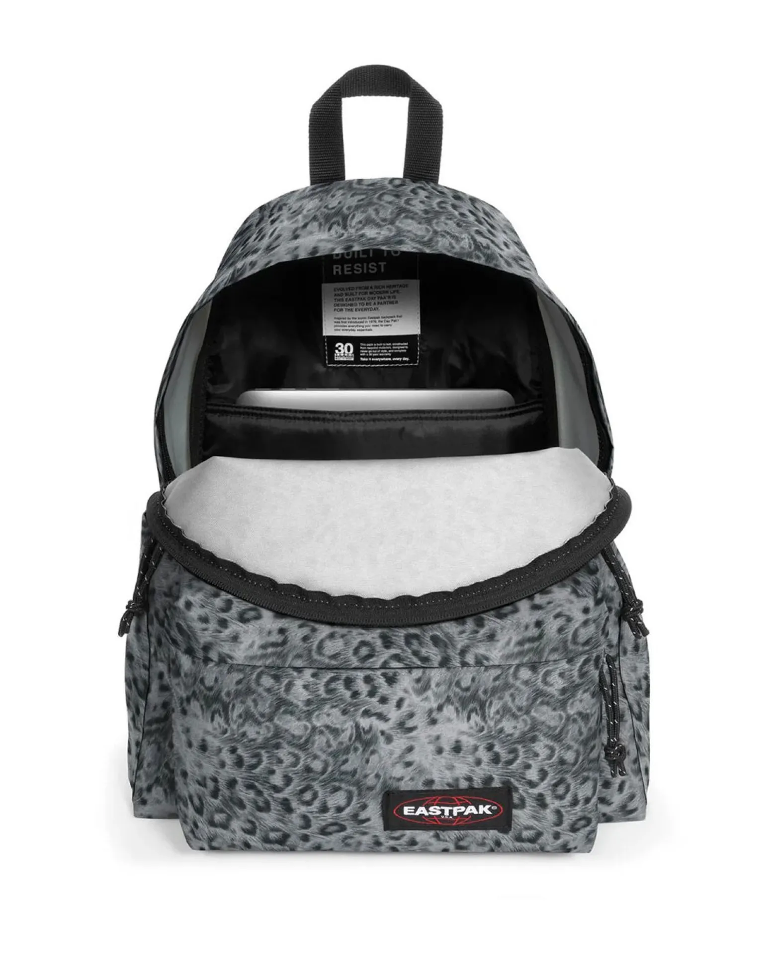 EASTPACK - ZAINO DAY PAK'R STAMPA ANIMALIER BIANCO E NERO,EK0A5BG4_D0C1