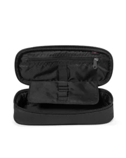 EASTPAK - Borsellino OVAL SINGLE nero con scomparto interno con passanti portapenne