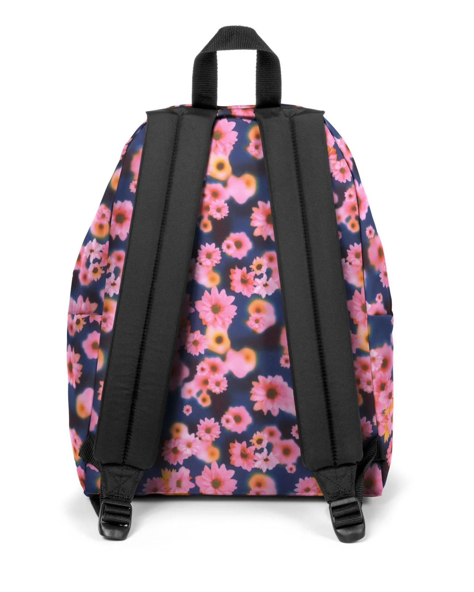 EASTPAK - Zaino PADDED PAK'R blu stampa fiori con tasca frontale