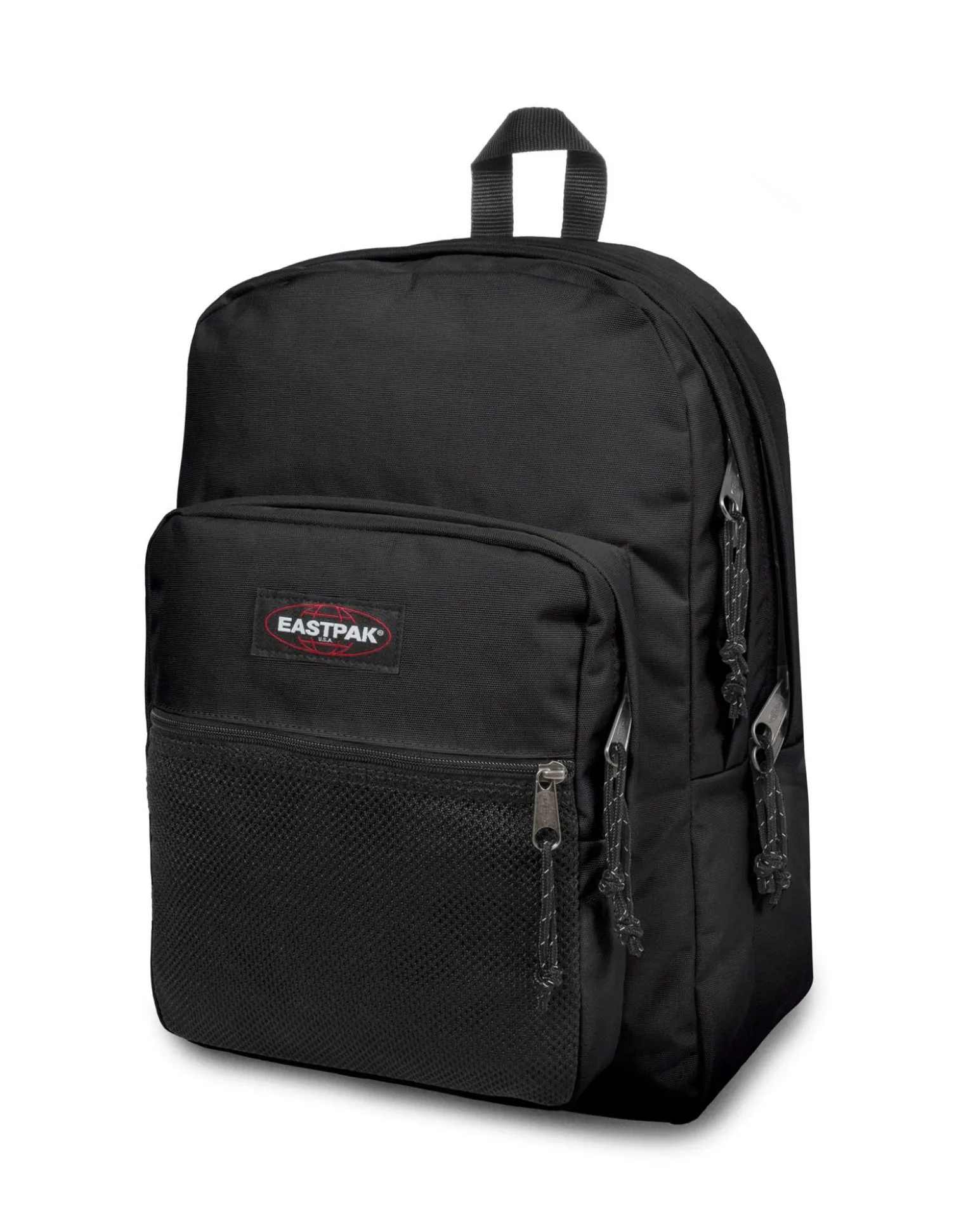 EASTPAK - Zaino PINNACLE nero con due scomparti principali, due tasche anteriori e un organizer interno