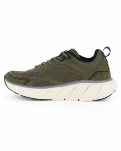 ELLESSE - Scarpa da uomo verde militare con dettagli grigi - DEBRA005_088