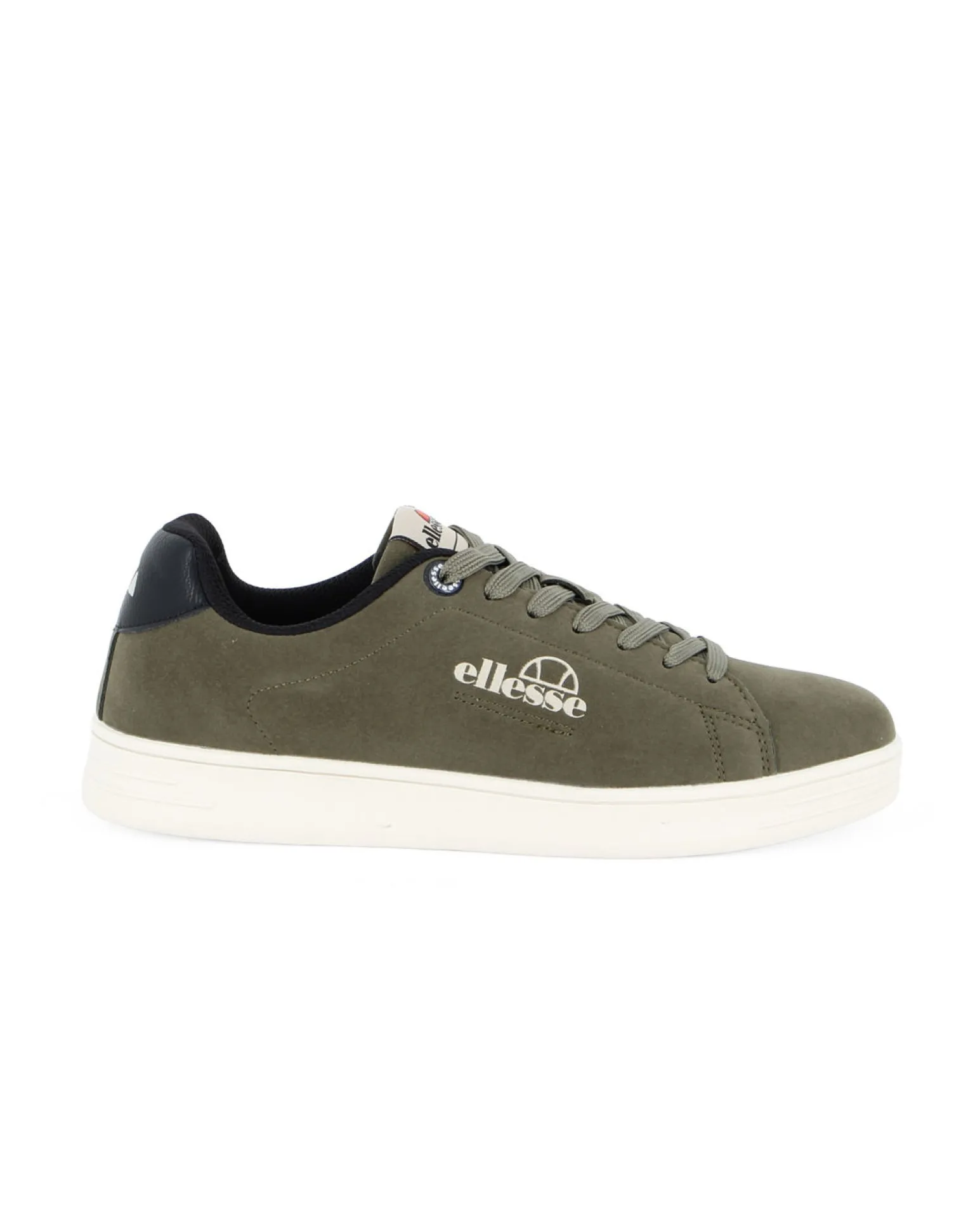 ELLESSE - Scarpa da uomo verde oliva in ecopelle - GRANT023_088