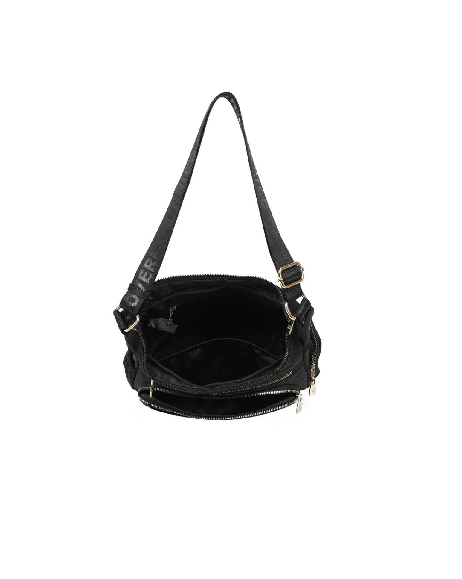 ENRICO COVERI - Borsa nera con tasche frontali e laterali