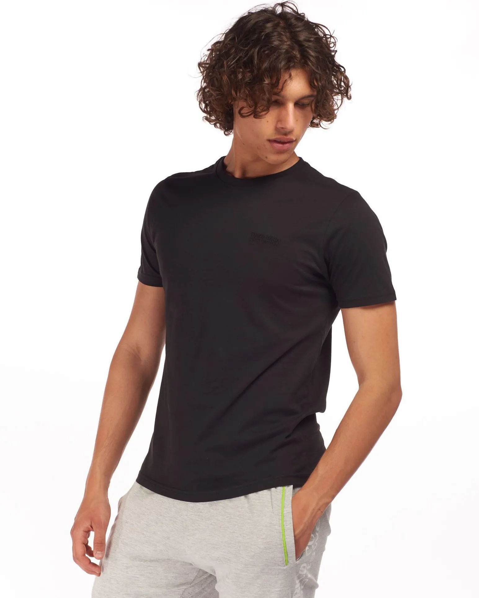ENRICO COVERI SPORTWEAR - TSHIRT MEZZA MANICA CON PICCOLO RICAMO