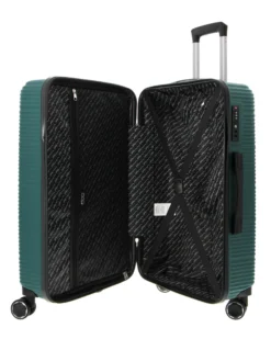 FIAT 500 - TROLLEY VERDONE IN ABS 4 RUOTE CON COMBINAZIONE TSA