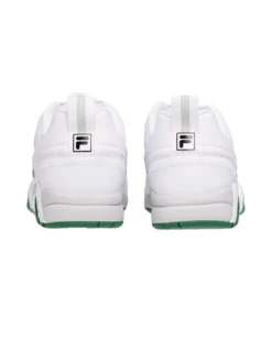 FILA - Sneaker da uomo bianca e grigia con dettagli verdi - CASIM