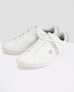 FILA - Sneakers da donna bianca con dettagli metallizzati - CROSSCOURT 2 F WMN
