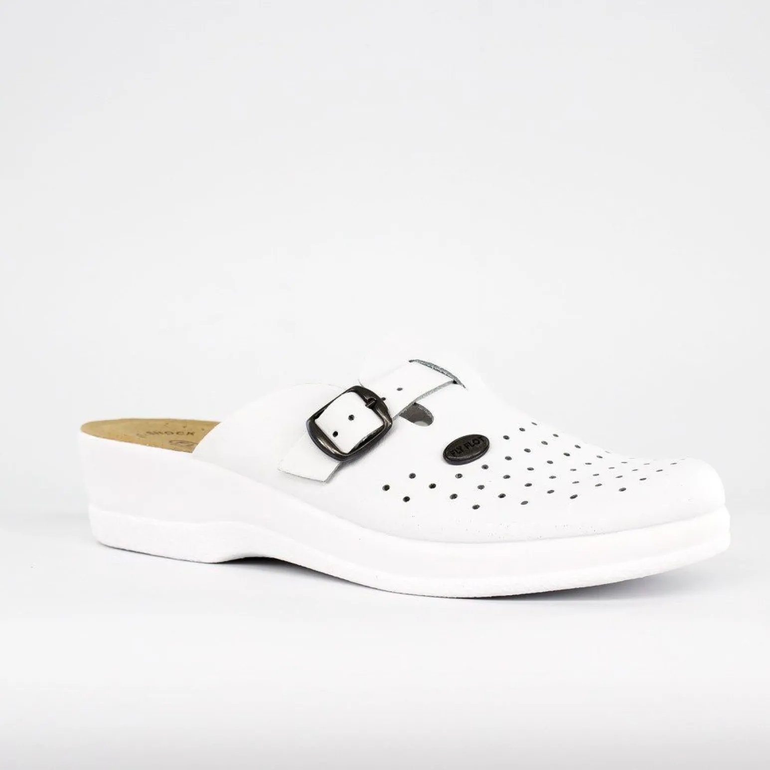 FLY FLOT- Ciabatta sanitaria in VERA PELLE, MADE IN ITALY