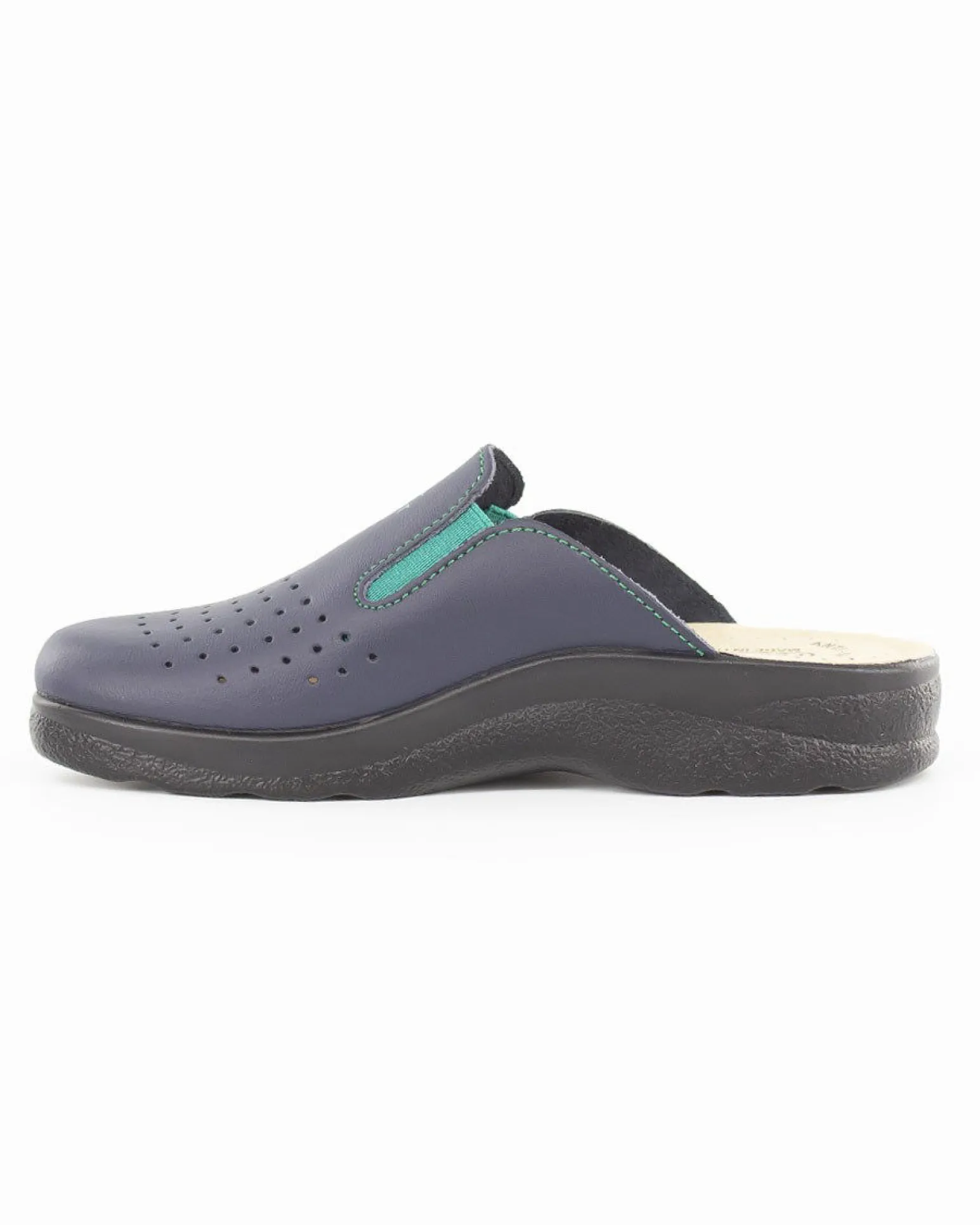 FLY FLOT- Ciabatta sanitaria in VERA PELLE, MADE IN ITALY