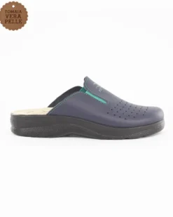 FLY FLOT- Ciabatta sanitaria in VERA PELLE, MADE IN ITALY