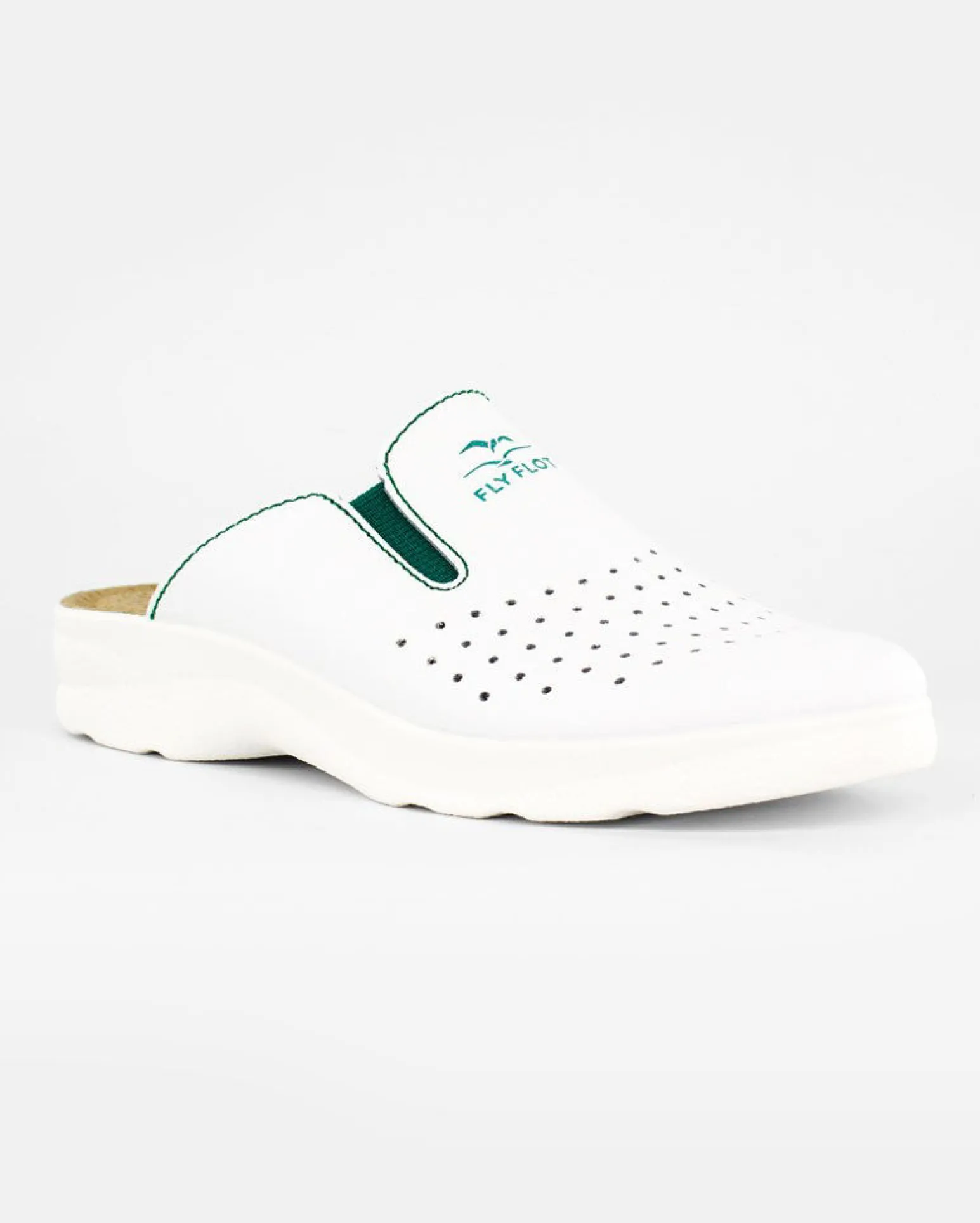 FLY FLOT- Ciabatta sanitaria in VERA PELLE, MADE IN ITALY