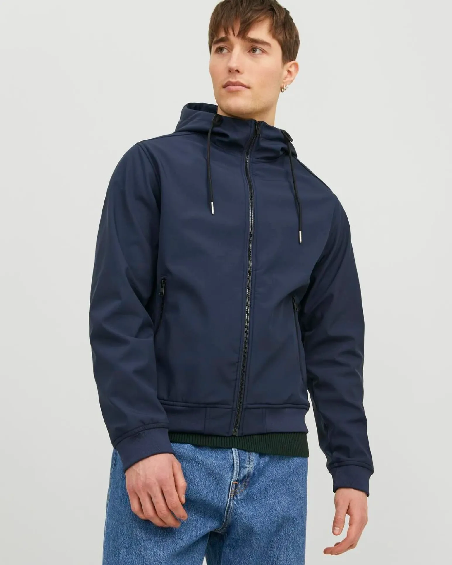 GIUBBINO BASIC SOFTSHELL HOOD