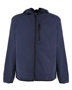 GIUBBINO C/CAPP.SOFTSHELL TEADEO BLU