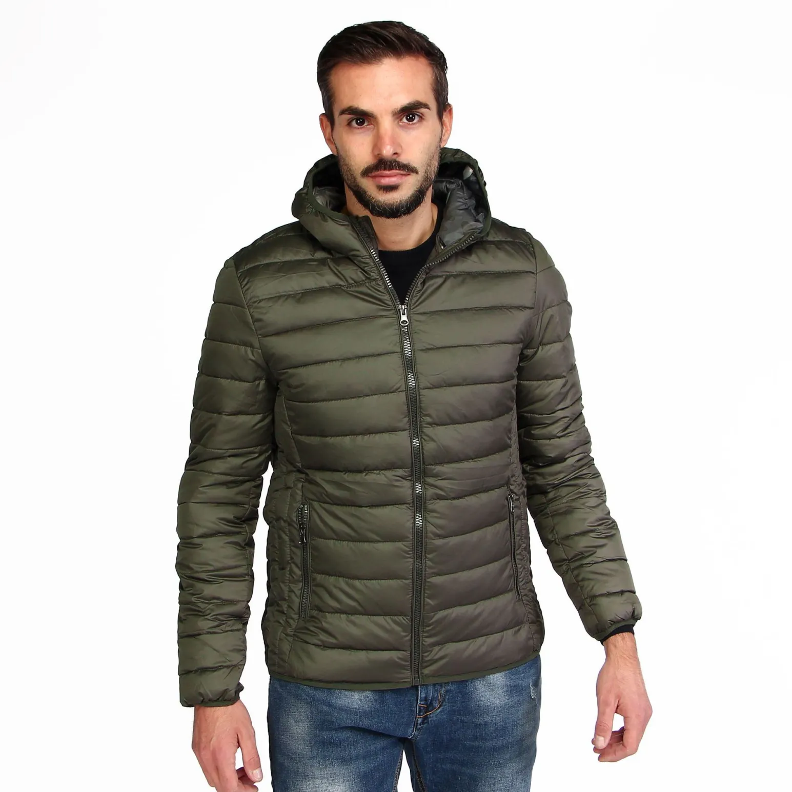 GIUBBINO NYLON 100GR CON CAPPUCCIO