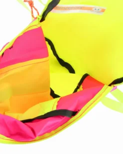 GIVOVA - ZAINO CAPO FUXIA GIALLO