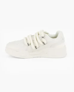 GLOBO ROSA - Sneakers beige con lacci a corda
