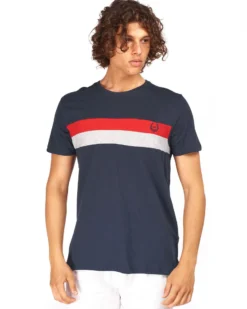 GMV - Tshirt blu da uomo in cotone
