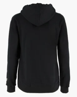 GOLA - FELPA CON CAPPUCCIO FULL ZIP NERA DA DONNA