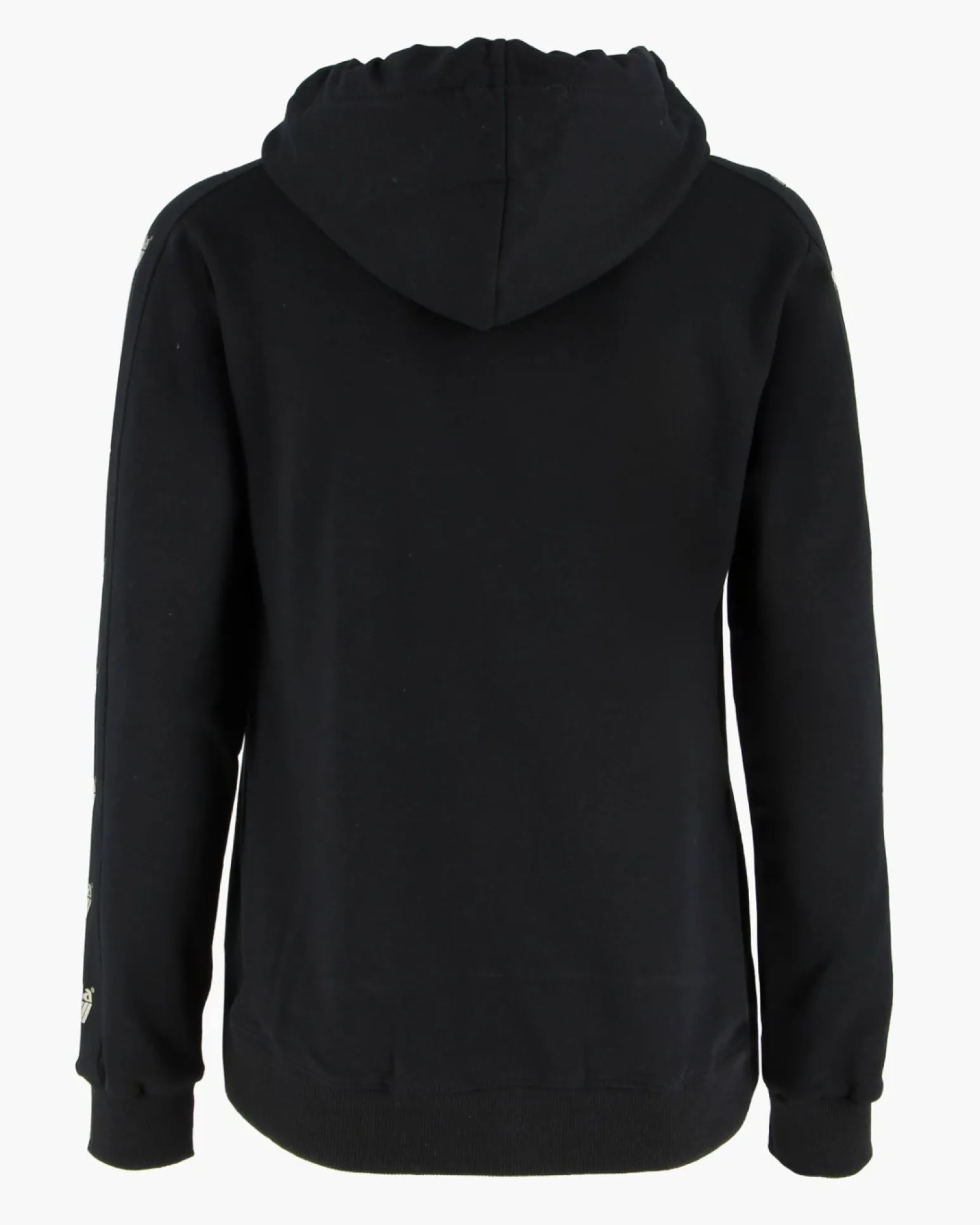 GOLA - FELPA CON CAPPUCCIO FULL ZIP NERA DA DONNA