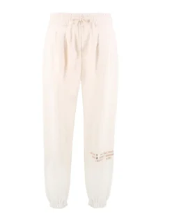 GOLA - PANTALONE TUTA CREMA DA DONNA CON PENCES