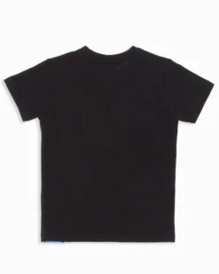 GURU - Tshirt manica corta nera bambino 8-16 anni in cotone