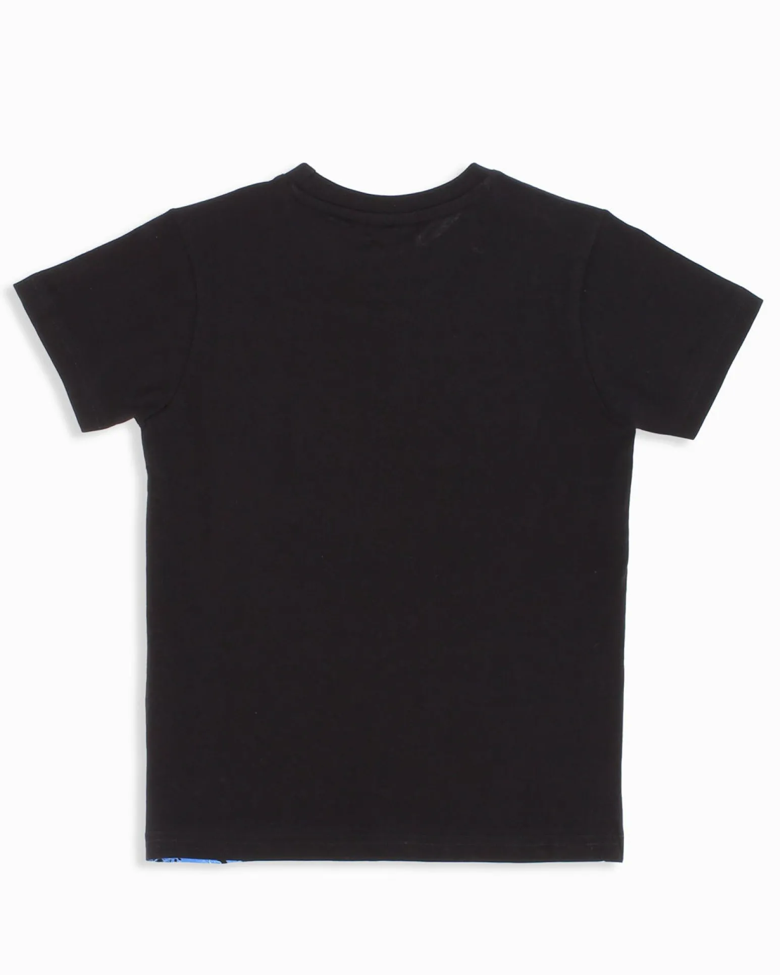GURU - Tshirt manica corta nera bambino 8-16 anni in cotone