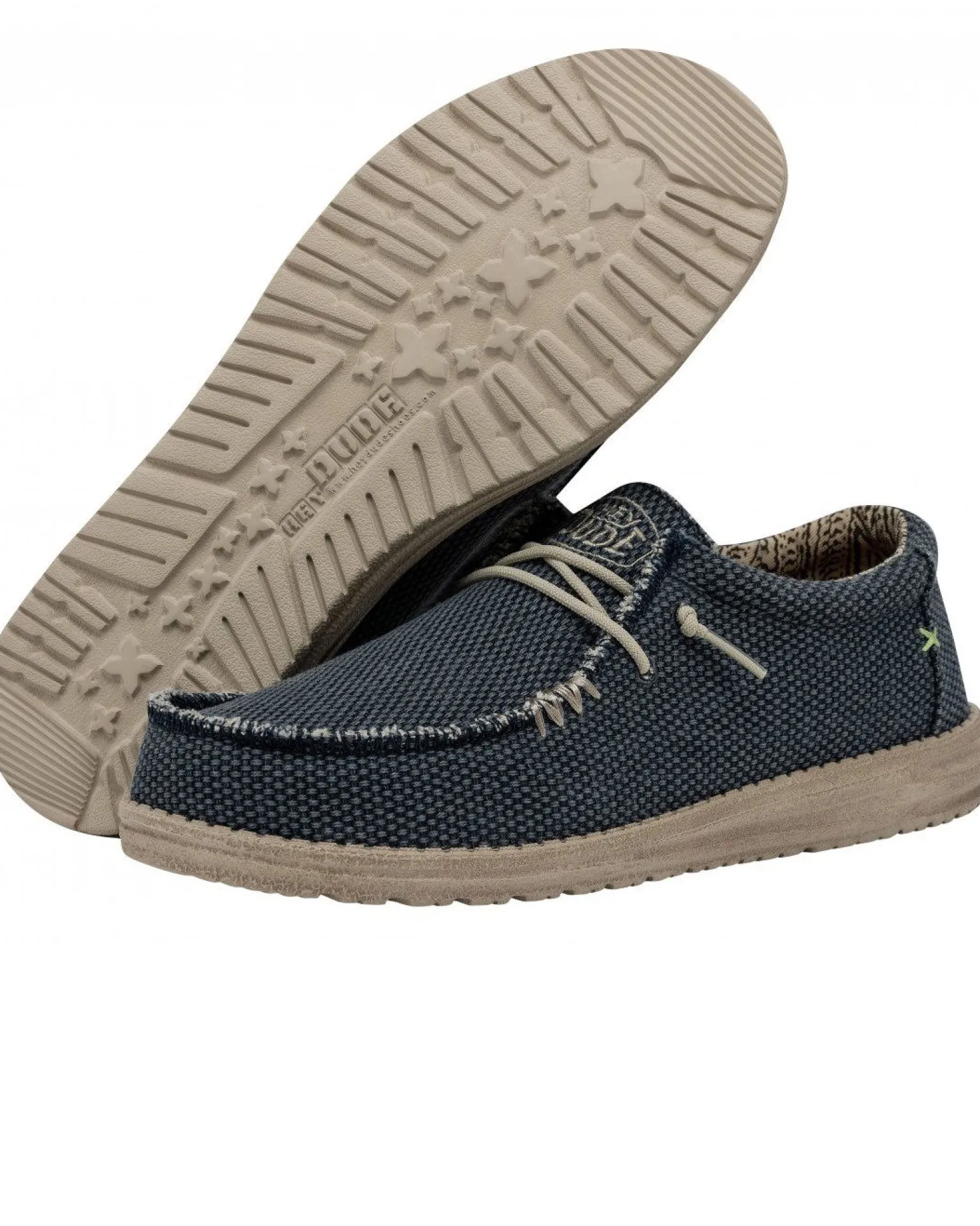 HEY DUDE- SCARPA WALLY BRAIDED, BLU NOTTE - 40003-4NM