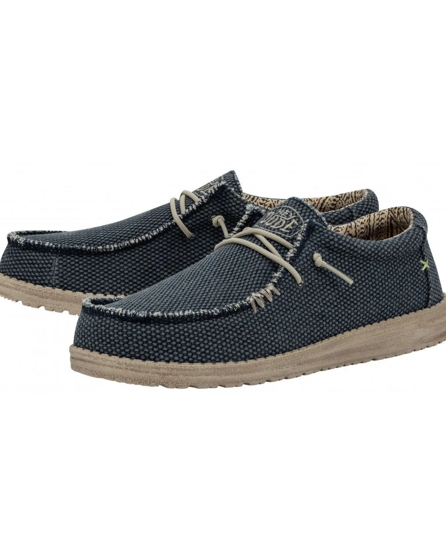 HEY DUDE- SCARPA WALLY BRAIDED, BLU NOTTE - 40003-4NM