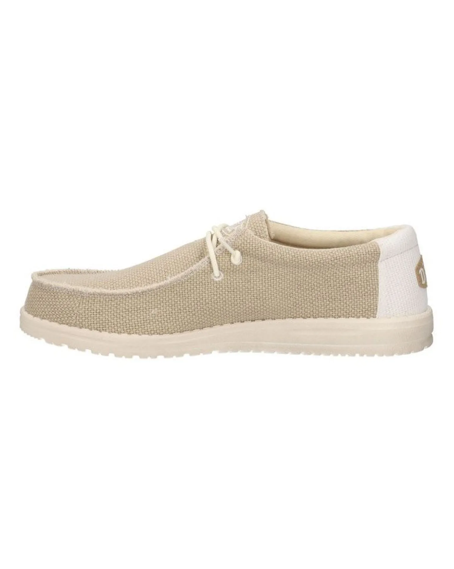 HEY DUDE- SCARPA WALLY BRAIDED, OFF WHITE- 40003-1LB