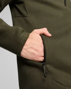 JACKET C/CAPP.EVOSTRIPE FZ HD DK OLIVE
