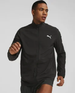 JACKET RUN FAVORITE WOVEN BLACK