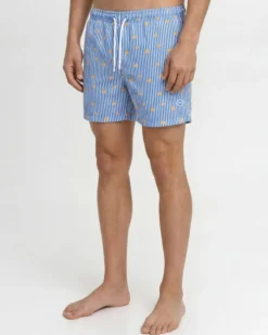 JACK&JONES - Boxer mare Maui Breeze mini con stampa