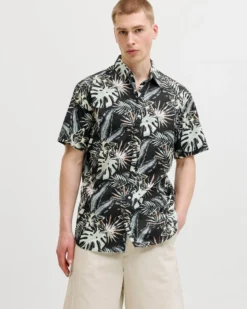 JACK&JONES - Camicia mezza manica Honolulu