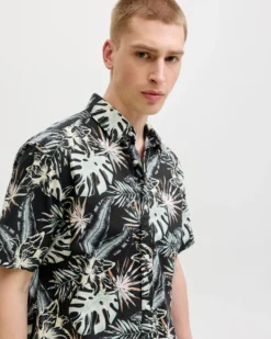 JACK&JONES - Camicia mezza manica Honolulu