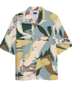 JACK&JONES - Camicia stile hawaiano a manica corta