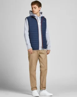 JACK&JONES - GILET 100GR JJEMULTI BODYWARMER COLLAR