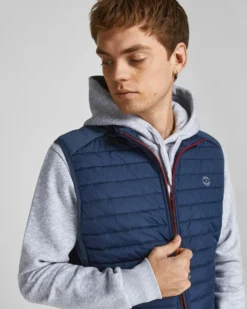 JACK&JONES - GILET 100GR JJEMULTI BODYWARMER COLLAR