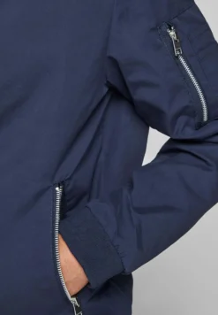 JACK & JONES - GIUBBINO BOMBER BLU DA UOMO