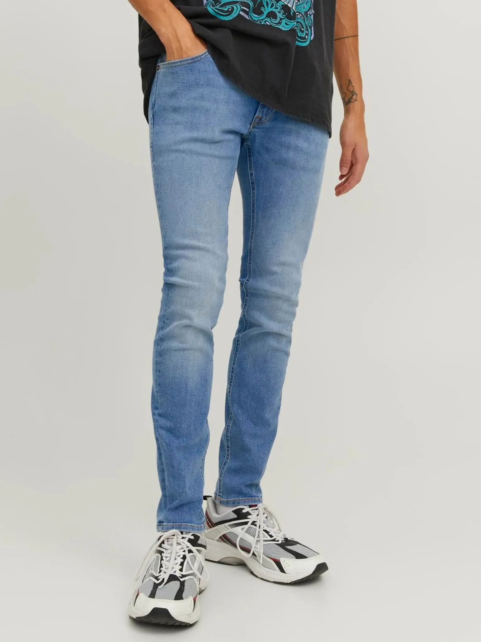 JACK & JONES - JEANS SKINNY LIAM NOOS