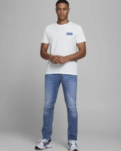 JACK&JONES - JEANS UOMO BLUE DENIM
