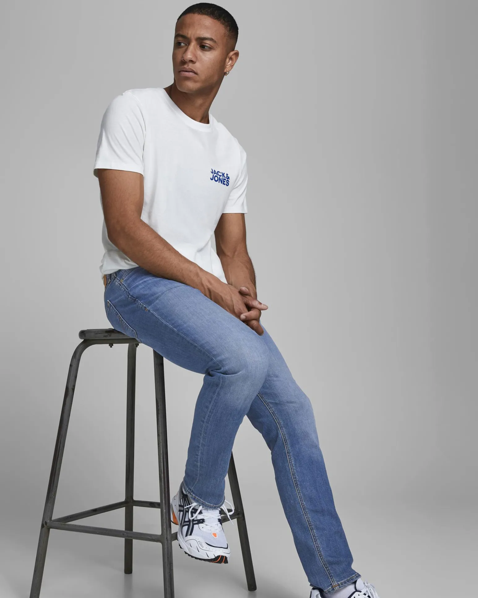 JACK&JONES - JEANS UOMO BLUE DENIM