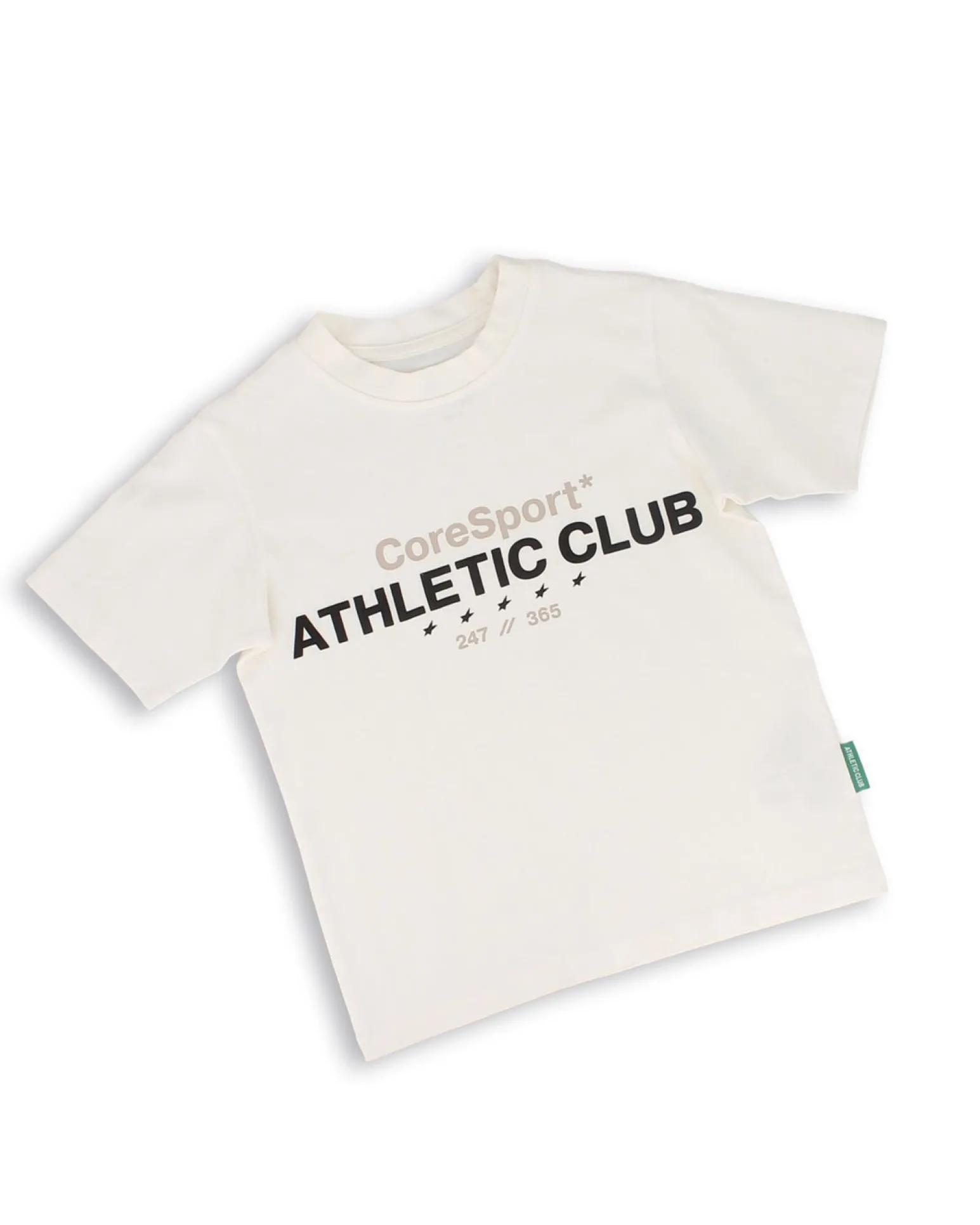 JACK&JONES - Tshirt bianco junior athletico con logo frontale - 12286723