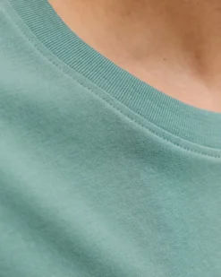 JACK&JONES - Tshirt manica corta honolulu verde salvia con stampa