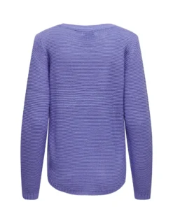 JACQUELINE DE YONG - MAGLIA GIROCOLLO LILLA